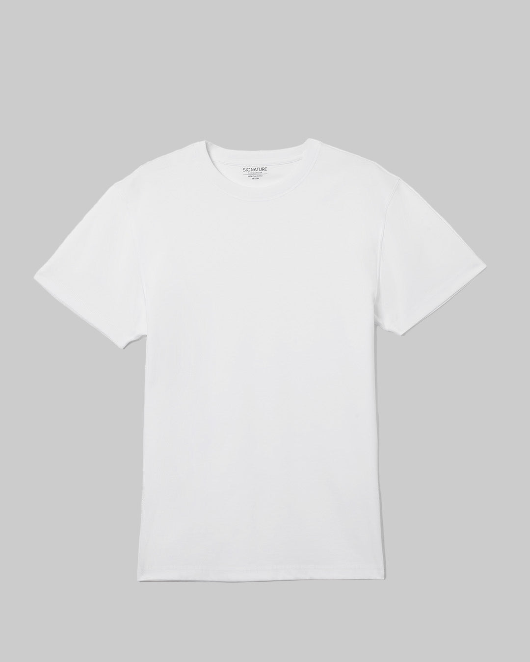 Lyxig Pima T-shirt Vit - Hydrofobisk